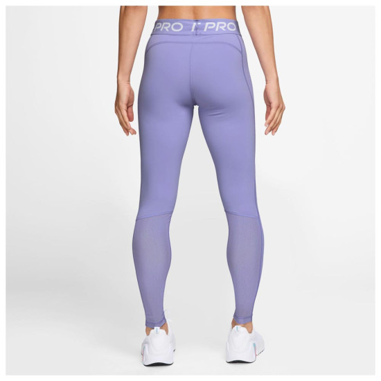 Nike Γυναικείο κολάν Pro Mid-Rise Mesh-Panelled Tights